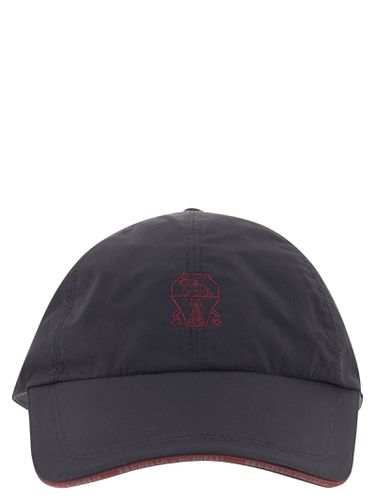 Logo Embroidery Cap - Brunello Cucinelli - Modalova