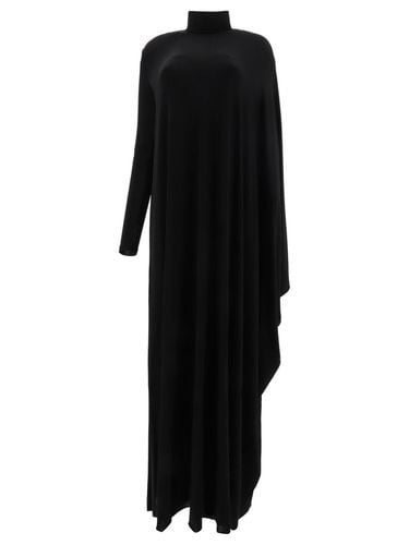 Drape Panel Asymmetric Long Dress - Balenciaga - Modalova