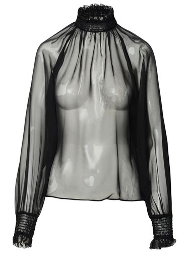 Dolce & Gabbana Black Silk Blouse - Dolce & Gabbana - Modalova