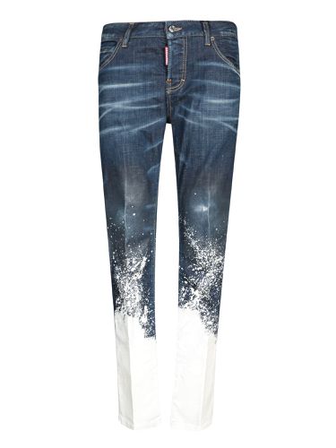 Cool Girl White Drops Jeans - Dsquared2 - Modalova