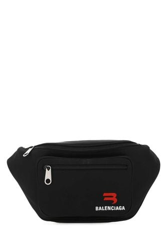 Black Nylon Medium Explorer Belt Bag - Balenciaga - Modalova