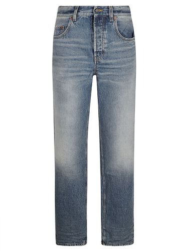 Saint Laurent Long Extreme Jeans - Saint Laurent - Modalova