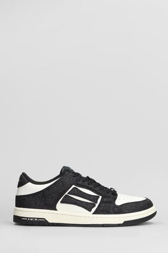 Shimmer Skel Top Sneakers In Suede - AMIRI - Modalova