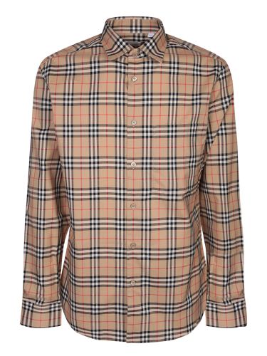 Burberry Check Long-sleeved Shirt - Burberry - Modalova