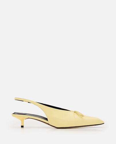 Les Cubisto B Leather Slingback Heels - Jacquemus - Modalova