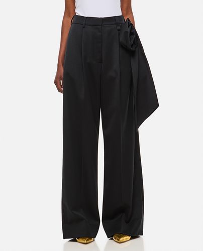 Straight Leg Trousers W/ Pressed Rose - Simone Rocha - Modalova