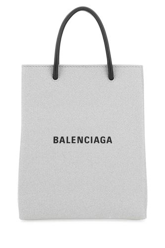 Balenciaga Silver Fabric Phone Case - Balenciaga - Modalova