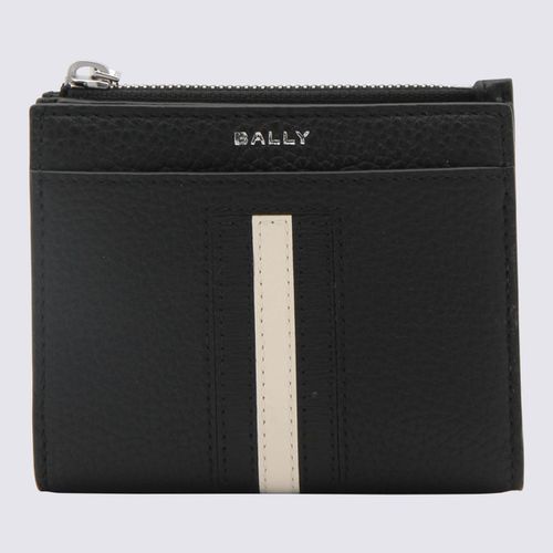 Bally Black Leather Wallet - Bally - Modalova