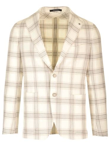 Tagliatore Linen And Cotton Blazer - Tagliatore - Modalova