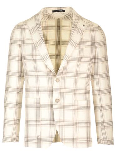 Tagliatore Linen And Cotton Blazer - Tagliatore - Modalova