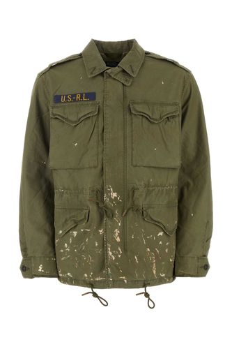Army Green Cotton Jacket - Polo Ralph Lauren - Modalova