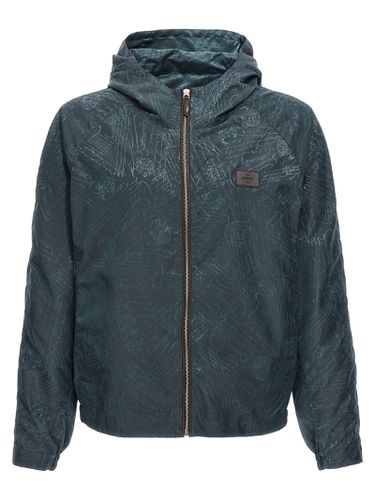 Berluti scritto Hooded Jacket - Berluti - Modalova