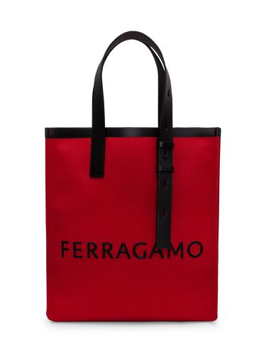 Ferragamo Tote Bag With Logo - Ferragamo - Modalova