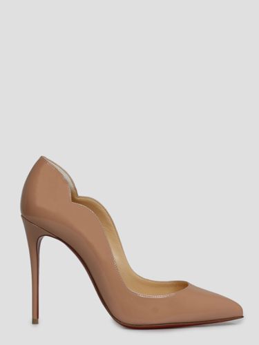 Hot Chick Décolleté In Nude Leather - Christian Louboutin - Modalova