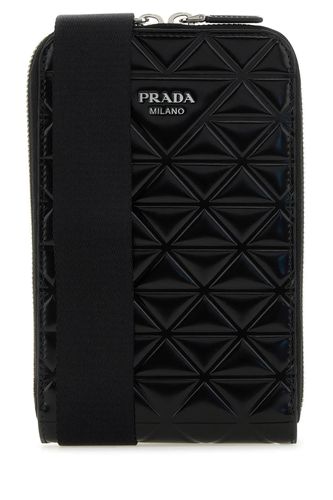 Prada Black Leather Phone Case - Prada - Modalova