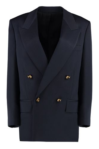 Double-breasted Virgin Wool Jacket - Bottega Veneta - Modalova