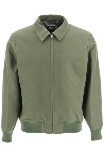 A. P.C. Suede-effect Blouson - A.P.C. - Modalova