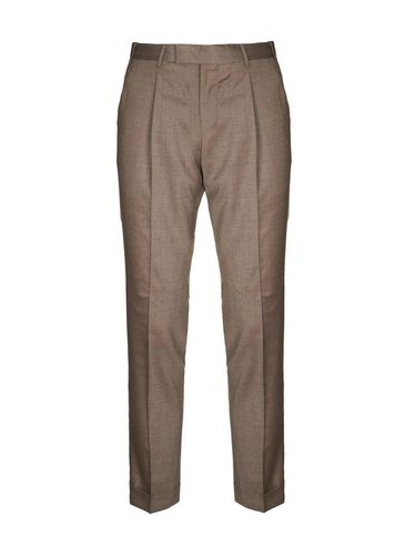 Pleat-detailed Tapered-leg Trousers - PT Torino - Modalova