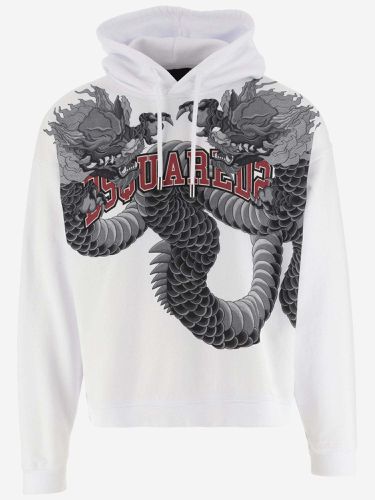 Dsquared2 Logo Printed Hoodie - Dsquared2 - Modalova