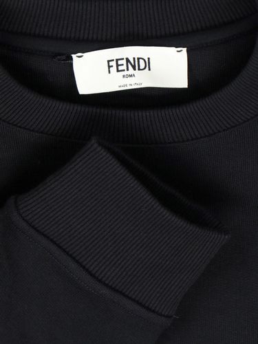 Fendi Logo Cropped Sweatshirt - Fendi - Modalova