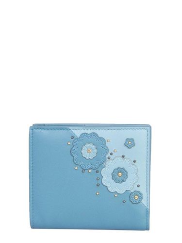 Ardoise Embroidered Wallet - Bottega Veneta - Modalova