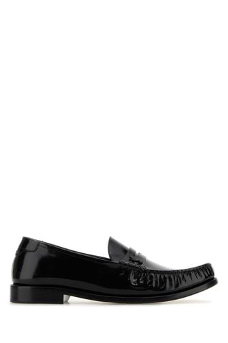 Black Leather Le Loafer Loafers - Saint Laurent - Modalova