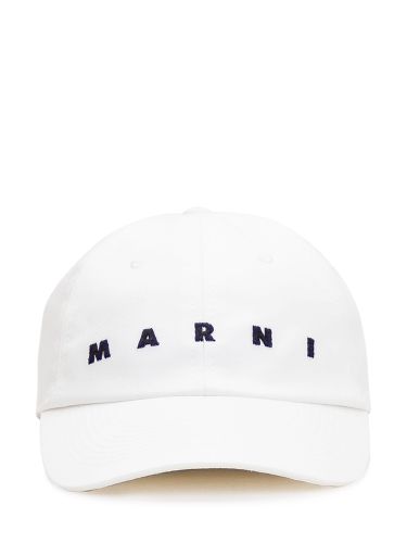 Marni Logo Hat - Marni - Modalova
