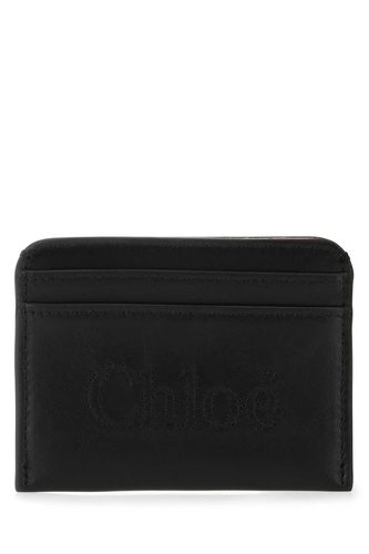 Chloé Black Leather Card Holder - Chloé - Modalova