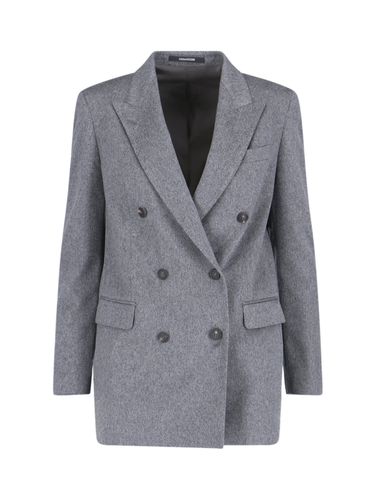 Cashmere Double Breasted Blazer - Tagliatore - Modalova