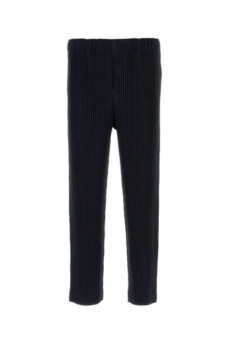 Midnight Blue Polyester Pant - Homme Plissé Issey Miyake - Modalova