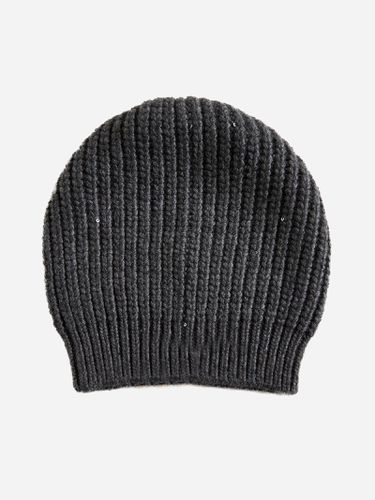 Sequined Cashmere And Silk Beanie - Brunello Cucinelli - Modalova