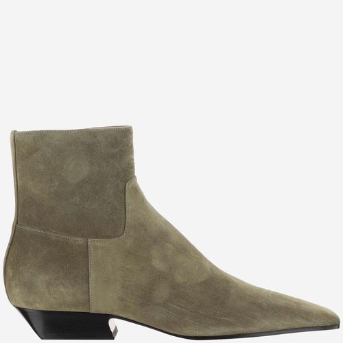 Khaite Suede Ankle Boots - Khaite - Modalova