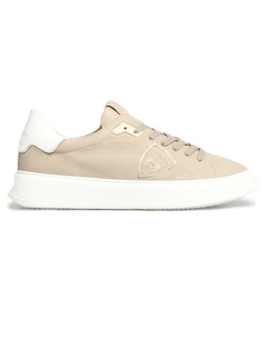 Temple Low-top Sneakers In Nubuck - Philippe Model - Modalova