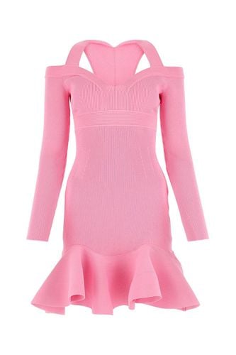 Ruffle Detailed Flared Mini Dress - Alexander McQueen - Modalova