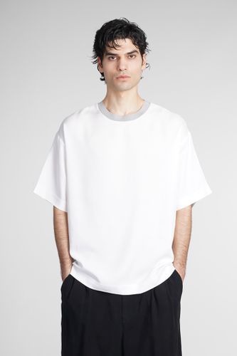 Round Neck Oversized Plain T-shirt - Giorgio Armani - Modalova