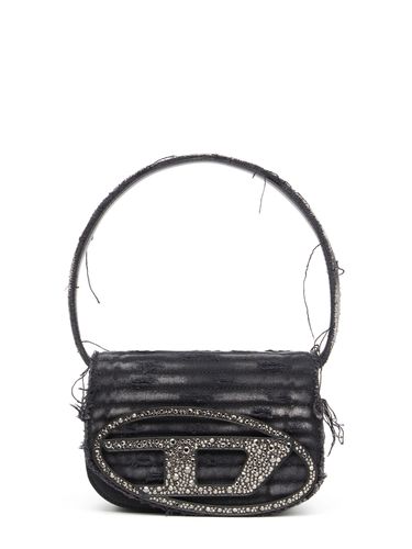Dr Denim Shoulder Bag With Used Effect - Diesel - Modalova