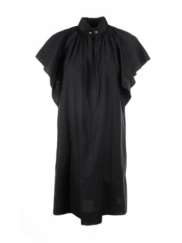 Ruffled Short-sleeved Dress - Max Mara Studio - Modalova