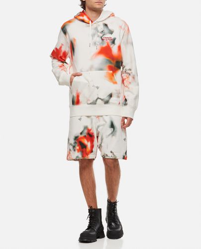 Floral Allover Print Hoodie - Alexander McQueen - Modalova