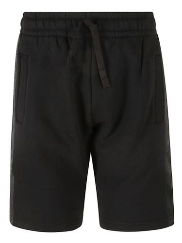 Palm Angels Logo Tape Sweat Shorts - Palm Angels - Modalova