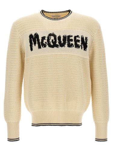 Logo Knitted Sweater - Alexander McQueen - Modalova