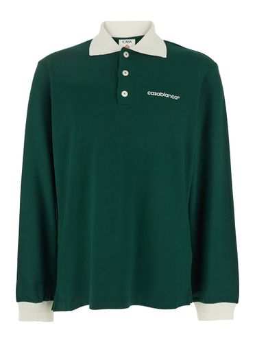 Casablanca Polo With Logo - Casablanca - Modalova