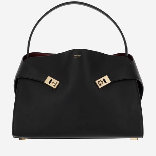 Hug Soft Two-tone Leather Shoulder Bag - Ferragamo - Modalova