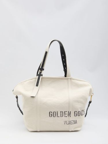 Golden Goose Canvas Shopping Bag - Golden Goose - Modalova