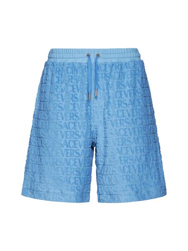 Versace Cotton Shorts - Versace - Modalova