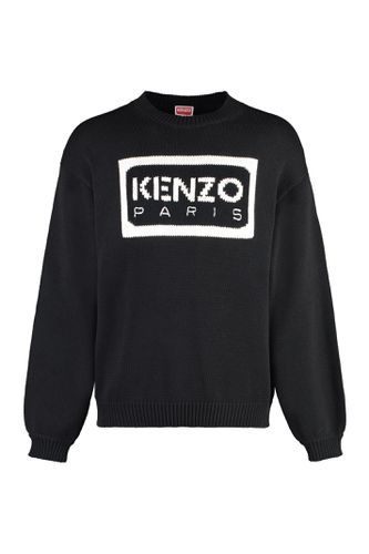 Cotton Blend Crew-neck Sweater - Kenzo - Modalova