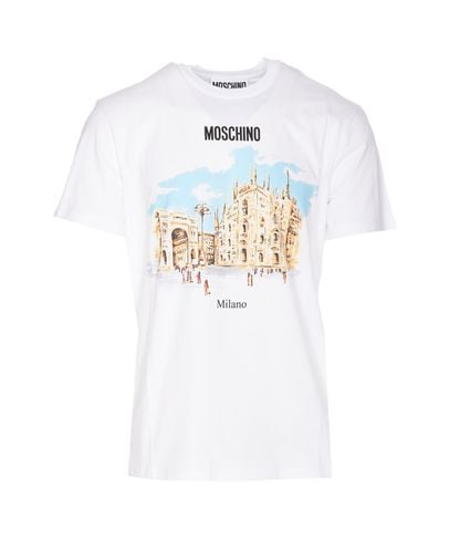 Moschino Archive Print T-shirt - Moschino - Modalova
