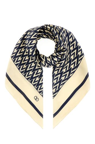 Printed Silk Foulard - Valentino Garavani - Modalova