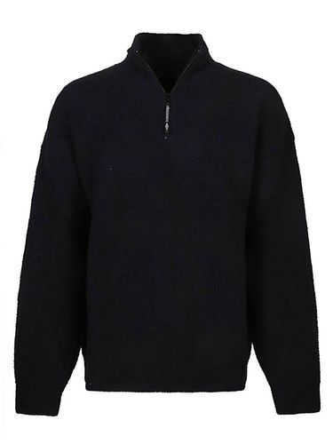 Balenciaga Quarter-zip Knit Sweater - Balenciaga - Modalova