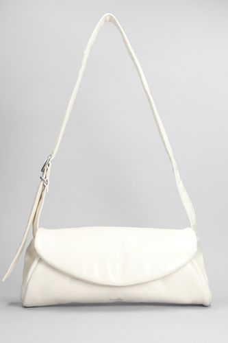 Cannolo Grande Shoulder Bag In White Leather - Jil Sander - Modalova