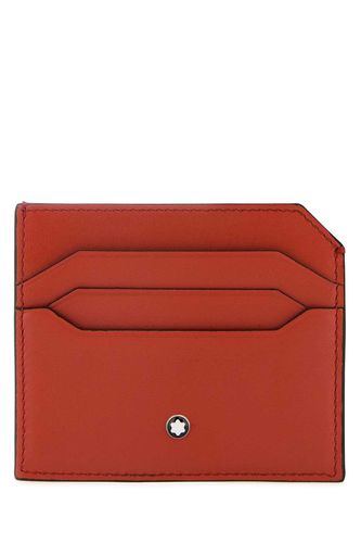 Montblanc Coral Leather Card Holder - Montblanc - Modalova